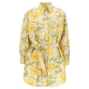 KENZO  Peonies Kimono sleeve dress FF52RO4059O101