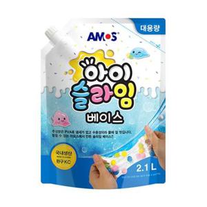 아모스 아이슬라임 베이스  액체 물풀 2100ml