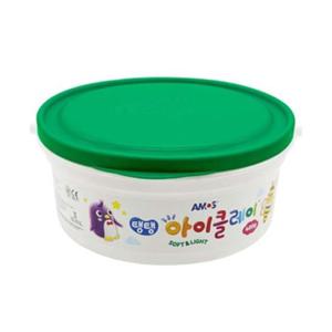 아모스 23000 탱탱아이클레이 400g 초록 점토/버켓 통(1개입)