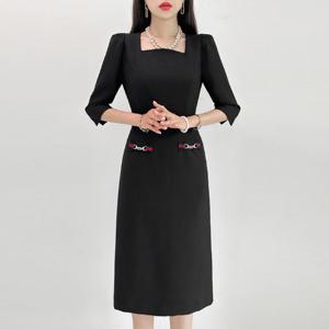 [금찌]금찌 라즈 퍼프 원피스 ST7758D