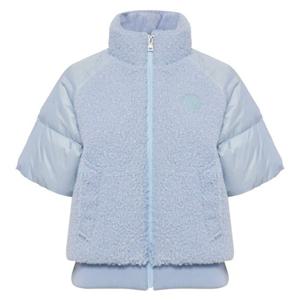 [와이드앵글]여성 CO 시어링 믹스매치 반팔 다운  WWW25571IC