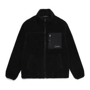 내셔널지오그래픽 N254UFJ951 코토니 스탠드넥 플리스 자켓 BLACK