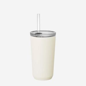 킨토 투 고 텀블러 스트로우 480ml - 화이트