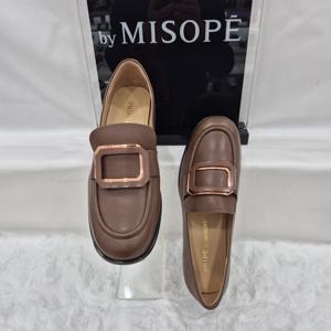 [미소페]By미소페 여성 골드 장식 클래식 로퍼 112HT339HG012 DB