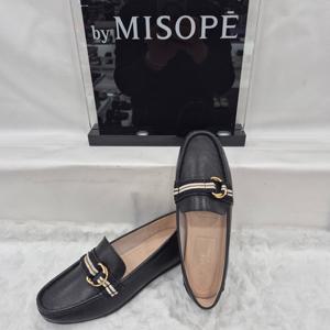 [미소페]By미소페 여성 골드링 로퍼 112HT339TP002 BLACK 1 JJ