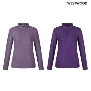 [웨스트우드] 여성 그라데이션 프린트 집업 티셔츠 (2컬러) WP4WTTS328