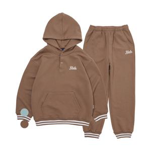 [예일키즈]버튼 후디 상하세트 A5F013