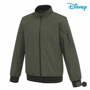 [디즈니골프]남성 심플 배색라인 블루종 항공 점퍼 DP3MJP002