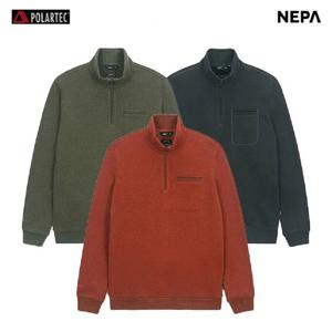 [네파] 남성 그라티아 스웨터 하프 집업 티셔츠 7K75441