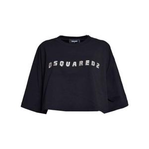 디스퀘어드2 반팔 티셔츠 S72GD0547S24662 900 Black