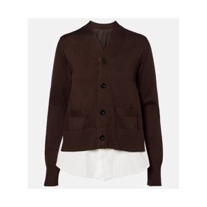 사카이 레이어드 코튼 카디건 P01066706