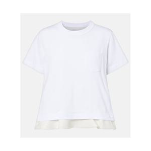 사카이 트윌 코튼 티셔츠 P01066700