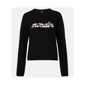 몽클레어 로고 울 캐시미어 스웨터 P01068084