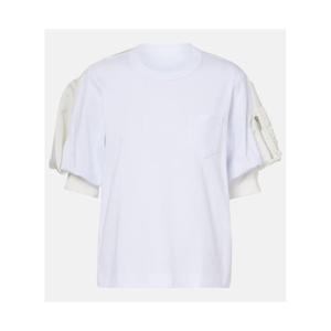 사카이 코튼 저지 트윌 티셔츠 P01070184