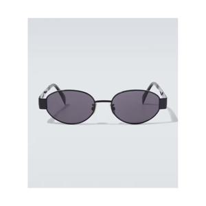 셀린느 Triomphe Metal 01 오벌 선글라스 P01103177