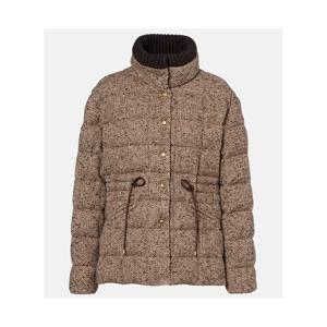 몽클레어 Antigony 울 블렌드 다운 재킷 P01101128