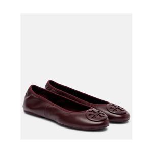 토리버치 Reva Travel 레더 발레리나 플랫 P01119704
