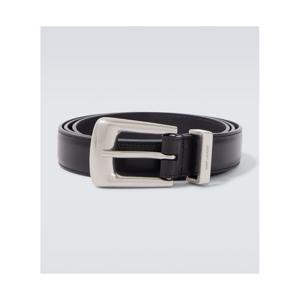 생로랑 레더 벨트 P01080733