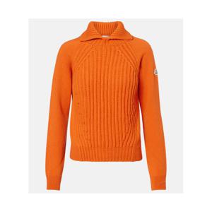 몽클레어 리브 니트 울 캐시미어 스웨터 P01098730