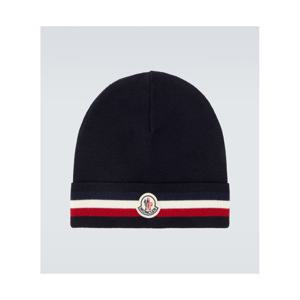 몽클레어 로고 버진 울 비니 P01088918