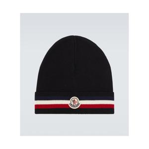 몽클레어 로고 버진 울 비니  P01088919