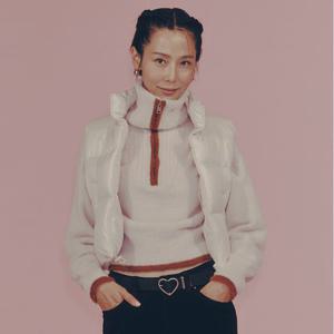 [플랙진]여성 집업 부클 니트 (PWTH4NTL54W)