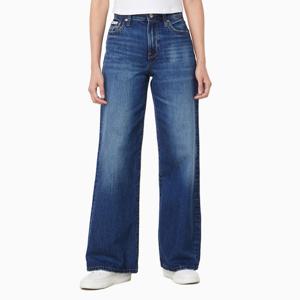 CK진  여성 와이드 레그핏 미드블루 데님(47E623G)