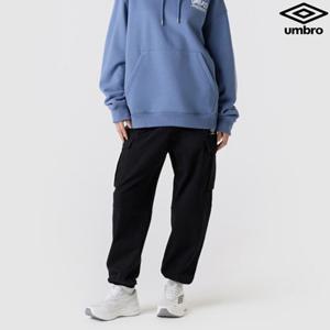 [엄브로] 헤비 면트윌 카고 조거 팬츠 UQ423CPTN1_BLK0