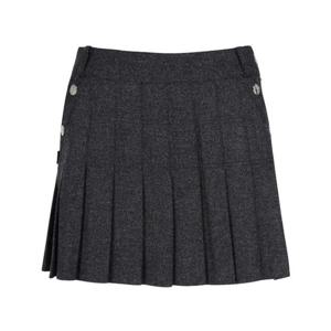 파리게이츠골프스커트 NQC 521D4PC503_BK 여성 글리터 플리츠 큐롯 스커트