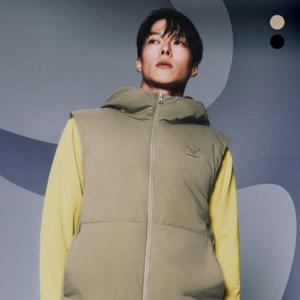 [25FW][다이나핏 공식](택가 169,000원) 남성 틸트 패딩 베스트_YMW25623