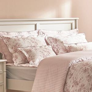 로라애슐리 자스민 바이오워싱 광폭 60수 고밀도 면 베개커버 L 50X70