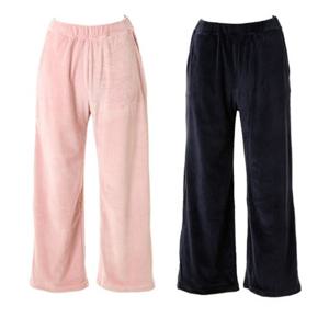 [비너스] 벨로아 골지 솔리드 여성 이지웨어 팬츠 2종세트 [VEP3975W]