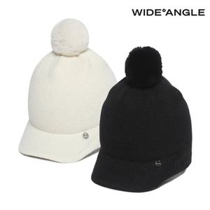 [와이드앵글] WWW24C07 CO 니트 비니 방한 캡