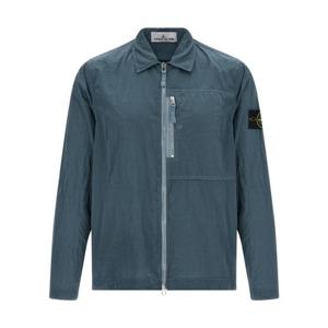 스톤 아일랜드 나일론 메탈 인 에코닐 리제너레이티드 나일론 가