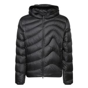 25 FW 몽클레어 지퍼업 패스닝 퀼팅 롱슬리브 자켓 블랙 1A00167596RD