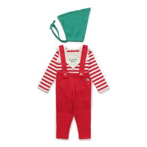 [블루독베이비]홀리데이멜빵상하세트 45C70-672-15 출산백일돌