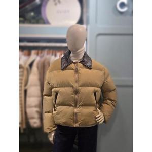 클리지 세이브존03 클리지 카라배색 패딩점퍼 AGCP9WPD04A