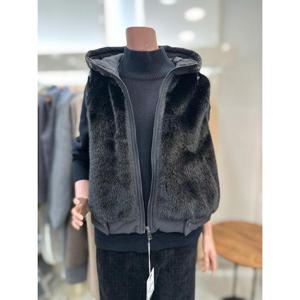 올앤선드리 세이브존06 후드 인조퍼 베스트 A5W9Y982