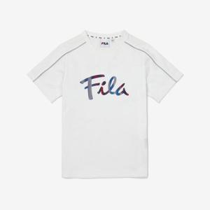 [휠라키즈] 빅로고 기능성 티셔츠 (FK2RSF2501X_OWH)