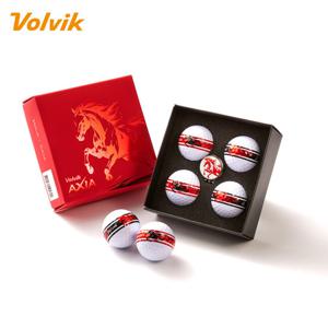 [볼빅] 2026 AXIA 적마 신년 에디션 3피스 4구 골프볼