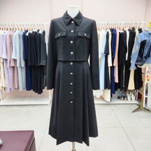 [샤틴]쟈켓 플레어 원피스S244M651A_JK