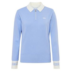 [와이드앵글]여성 CO 심플 쿼터집업 방풍 스웨터 WWW25K72IC