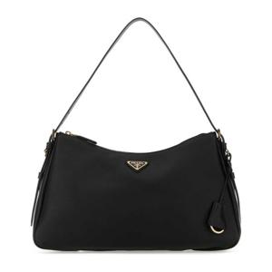 프라다 블랙 가죽 지퍼 클로저 숄더백 1BC228VLVM2CYS F0002