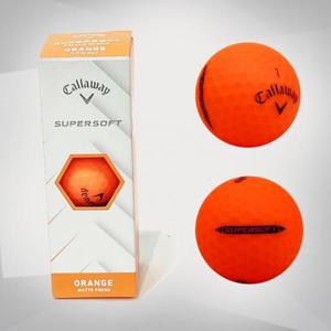 [RGRG]캘러웨이 25년 슈퍼 소프트 무광 골프공 오렌지 (3구) TA3