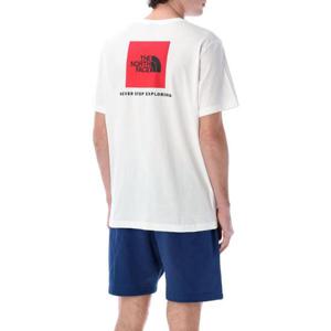 25FW 노스페이스 박스 로고 t 셔츠 NF0A87NPFN4