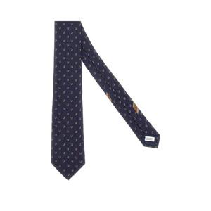 25FW 살바토레 페라가모 Jacquard 타이 784554351281001