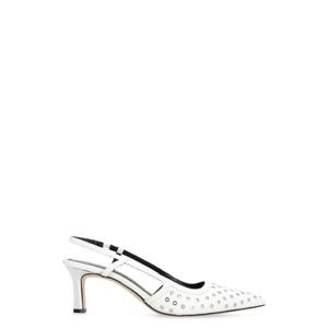 25SS 마이클코어스 Alora 레더 슬링백 pumps 40R5ALMP3L085