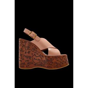25FW chloe 웨지 샌들 Maxime CHC25A02YPI6E4