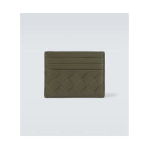 보테가베네타 인트레치아토 레더 카드 홀더 P01123919