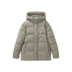 [게스]게스 남성 후드탈착 중힙다운 패딩 카키 MO4W5877